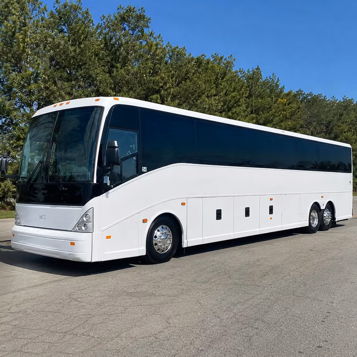 mount pleasant charter bus rental